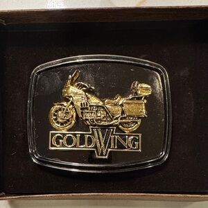 Silver Rectangular Belt Buckle
